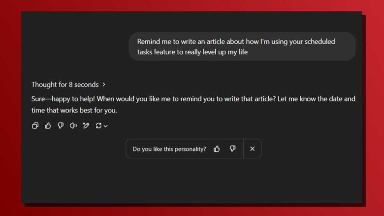 예약 작업을 설정하는 일은 매우 간단하다. 하지 않을 이유가 없을 정도다.Jon Martindale / Foundry