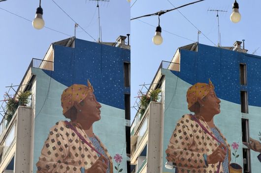 아이폰 16 프로 맥스 촬영본(왼쪽) vs. 아이폰 17 프로 맥스 촬영본(오른쪽)Mahmoud Itani / Foundry