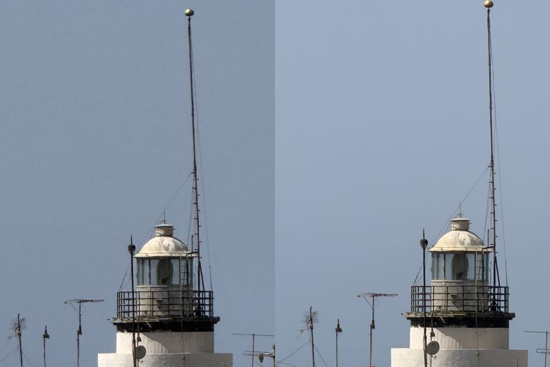 아이폰 16 프로 맥스 촬영본(왼쪽) vs. 아이폰 17 프로 맥스 촬영본(오른쪽)Mahmoud Itani / Foundry