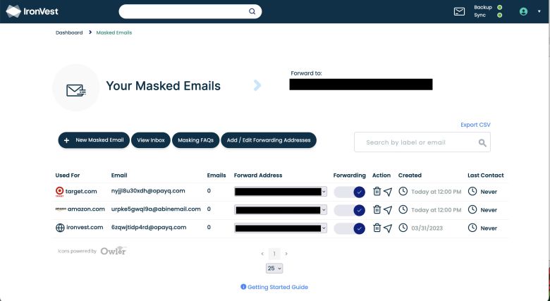 계정마다 마스킹된 이메일을 생성하면 실제 이메일 주소가 외부에 노출되지 않는다.Michael Ansaldo