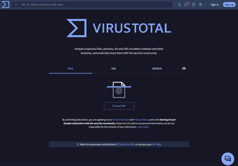 VirusTotal