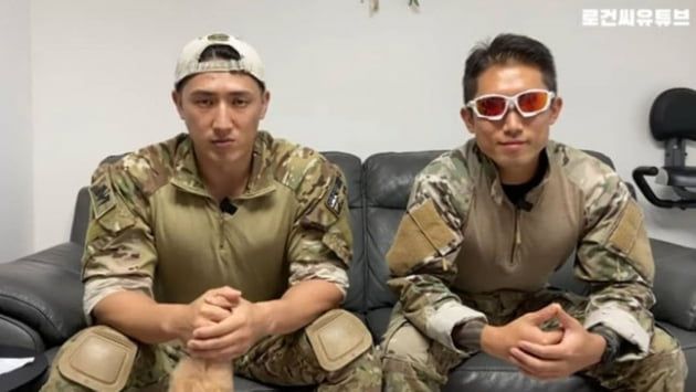 '가짜사나이2' 교관 로건(왼쪽), 정은주