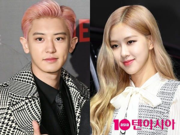 엑소 찬열, 블랙핑크 로제/사진=텐아시아 DB