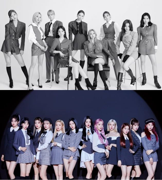 그룹 트와이스, 아이즈원 / 사진제공=JYP, 스윙엔터테인먼트