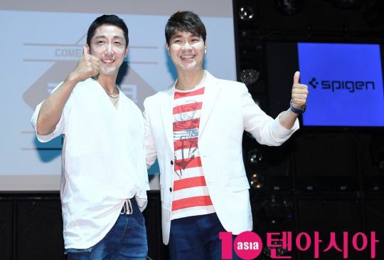 개그맨 손헌수(왼쪽), 박수홍. /텐아시아DB