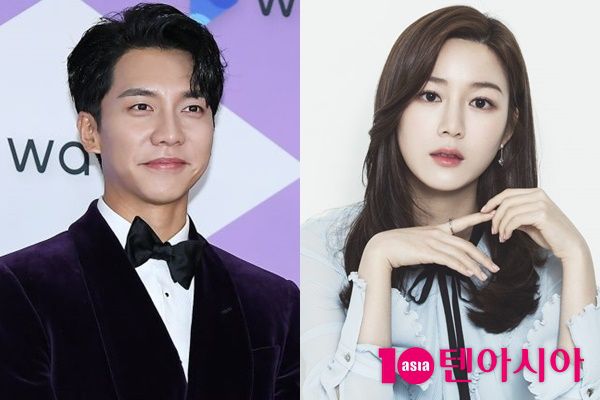 배우 이승기(왼쪽), 이다인/ 사진=텐아시아DB