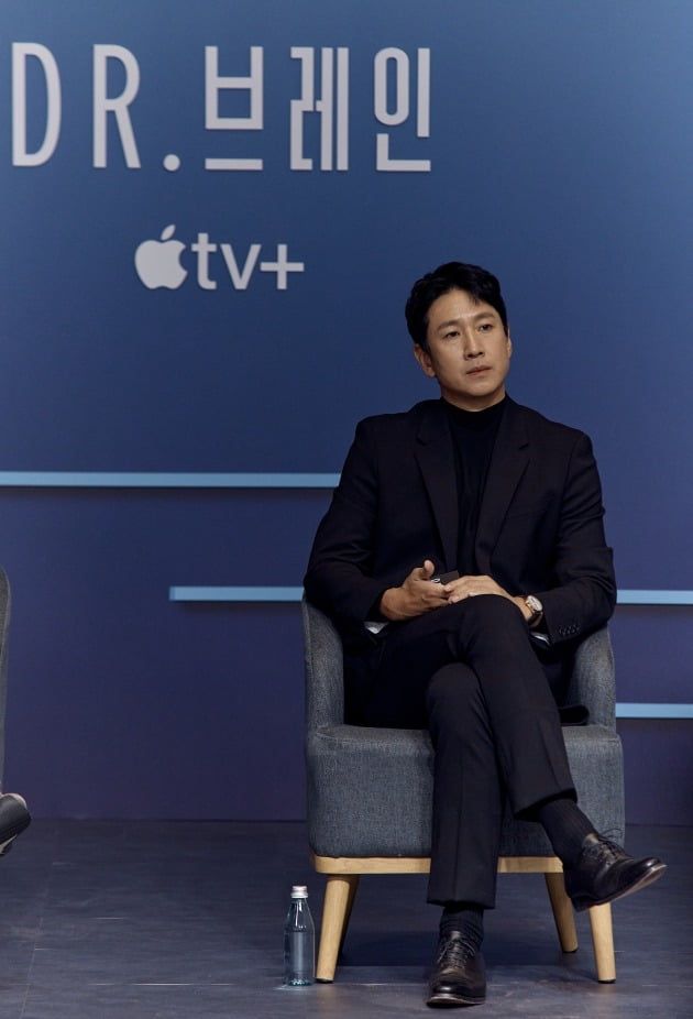 배우 이선균이 11월 3일 콘래드 서울 호텔에서 열린 애플TV+ '닥터 브레인' 프레스 데이와 포토콜 행사에 참석했다. / 사진제공=애플TV+