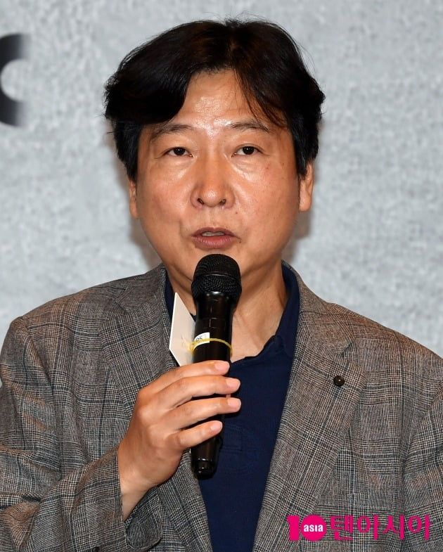 JTBC 토일드라마 '모범형사2' 제작발표회가 28일 서울 도화동 서울가든호텔에서 열렸다. 조남국 감독. / 사진=조준원 기자 wizard333@