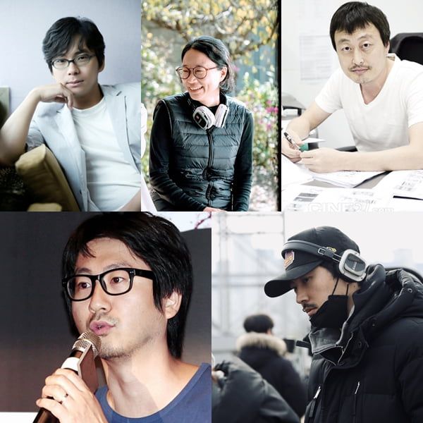 왼쪽 상단부터 안상훈, 윤은경, 김용균 감독  두 번째 줄 왼쪽부터 임대웅, 채여준 감독. /사진제공=TCO㈜더콘텐츠온