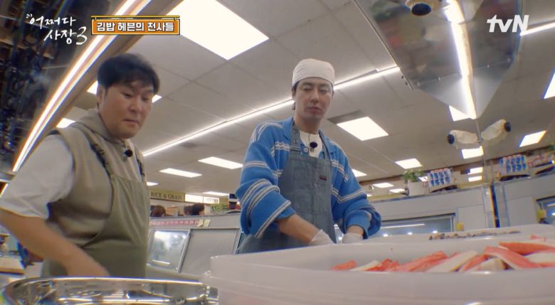 사진=tvN 예능프로그램 '어쩌다 사장 3' 방송 캡처본.