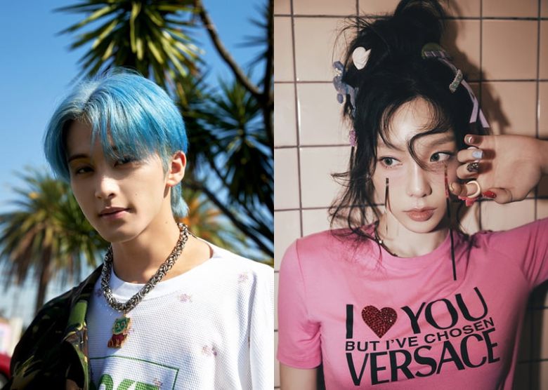 왼쪽부터 마크, 태연. / 사진 제공 = SM 엔터테인먼트