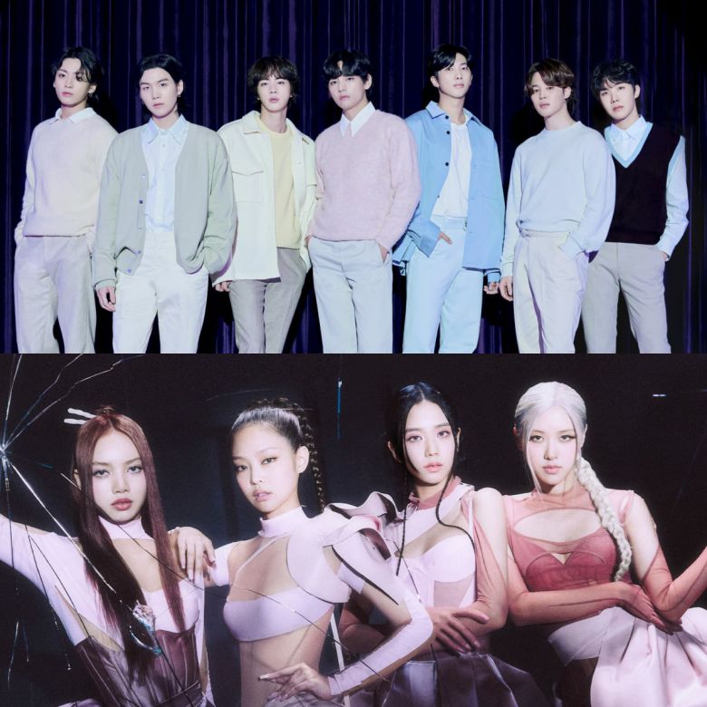 방탄소년단, 블랙핑크. / 사진제공=빅히트 뮤직, YG엔터테인먼트