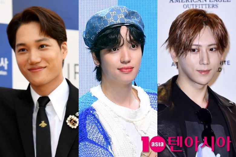 카이, 니엘, 장현승/ 사진=텐아시아 DB