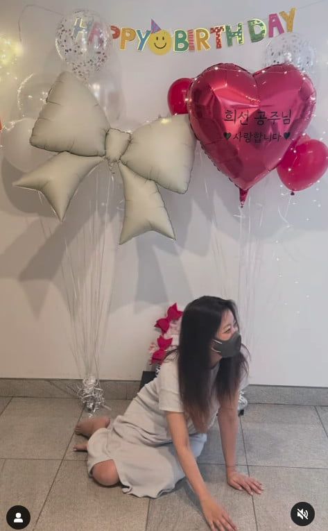 사진=김희선 SNS