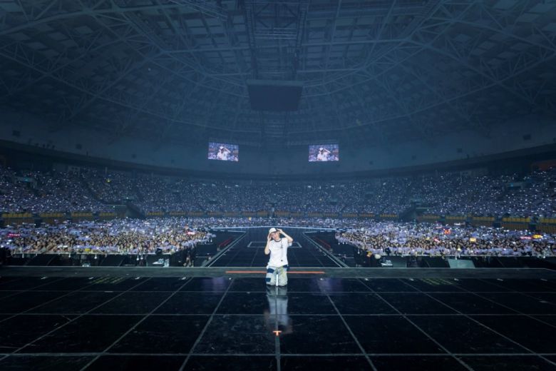 백현 첫 솔로 월드 투어 서울 공연/ 사진 제공= INB100