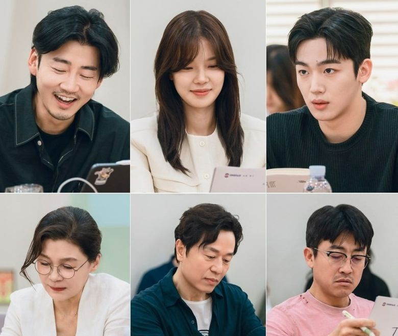 '트라이' 대본 리딩 현장 / 사진=SBS 제공