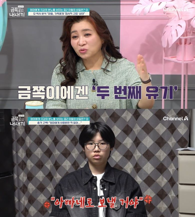 사진 = 채널A '요즘 육아 - 금쪽같은 내새끼'