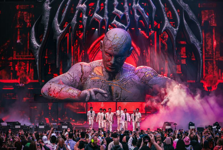 스트레이 키즈 월드투어 파리 스타드 드 프랑스 공연/ 사진 제공=JYP엔터테인먼트