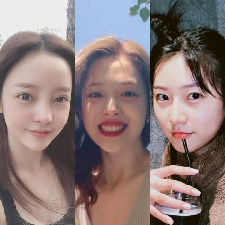 구하라, 설리, 김새론 / 사진=각 SNS