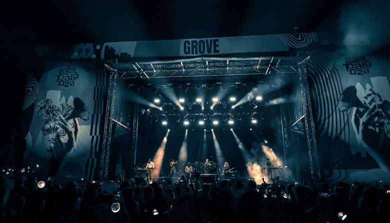 엑스디너리 히어로즈 롤라팔루자 시카고/ 사진 제공=JYP