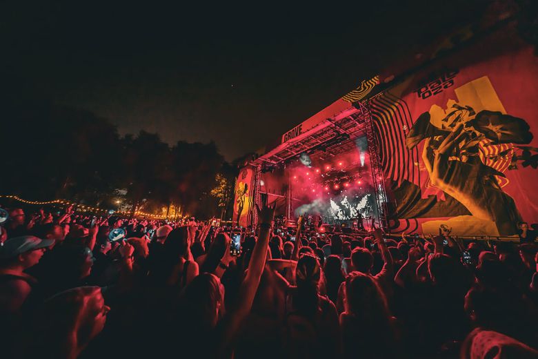 엑스디너리 히어로즈 롤라팔루자 시카고/ 사진 제공=JYP