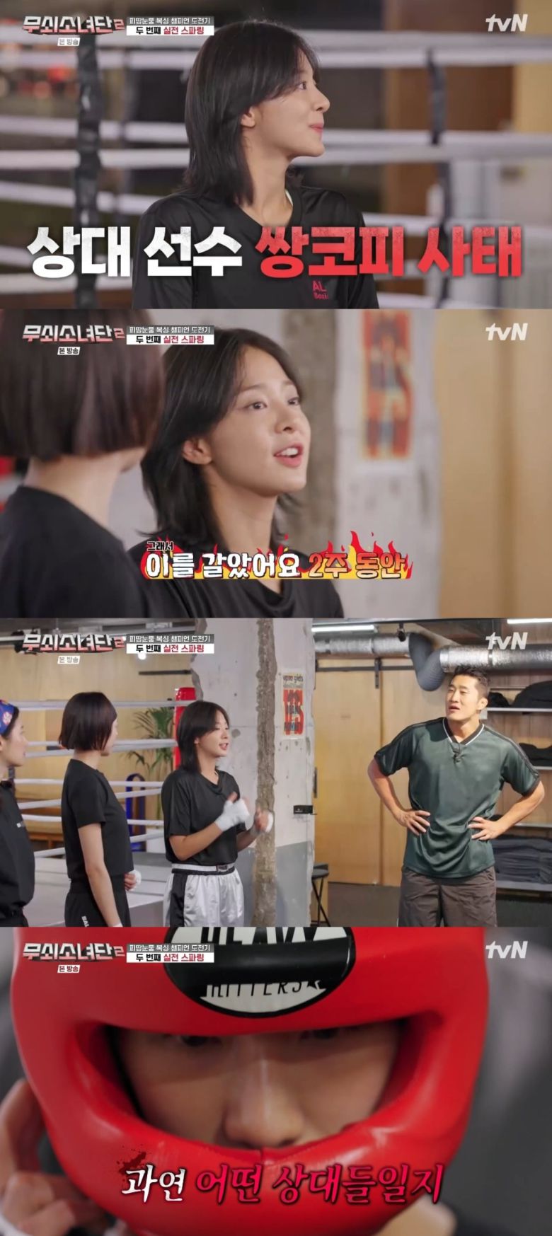사진 = tvN '무쇠소녀단2' 캡처