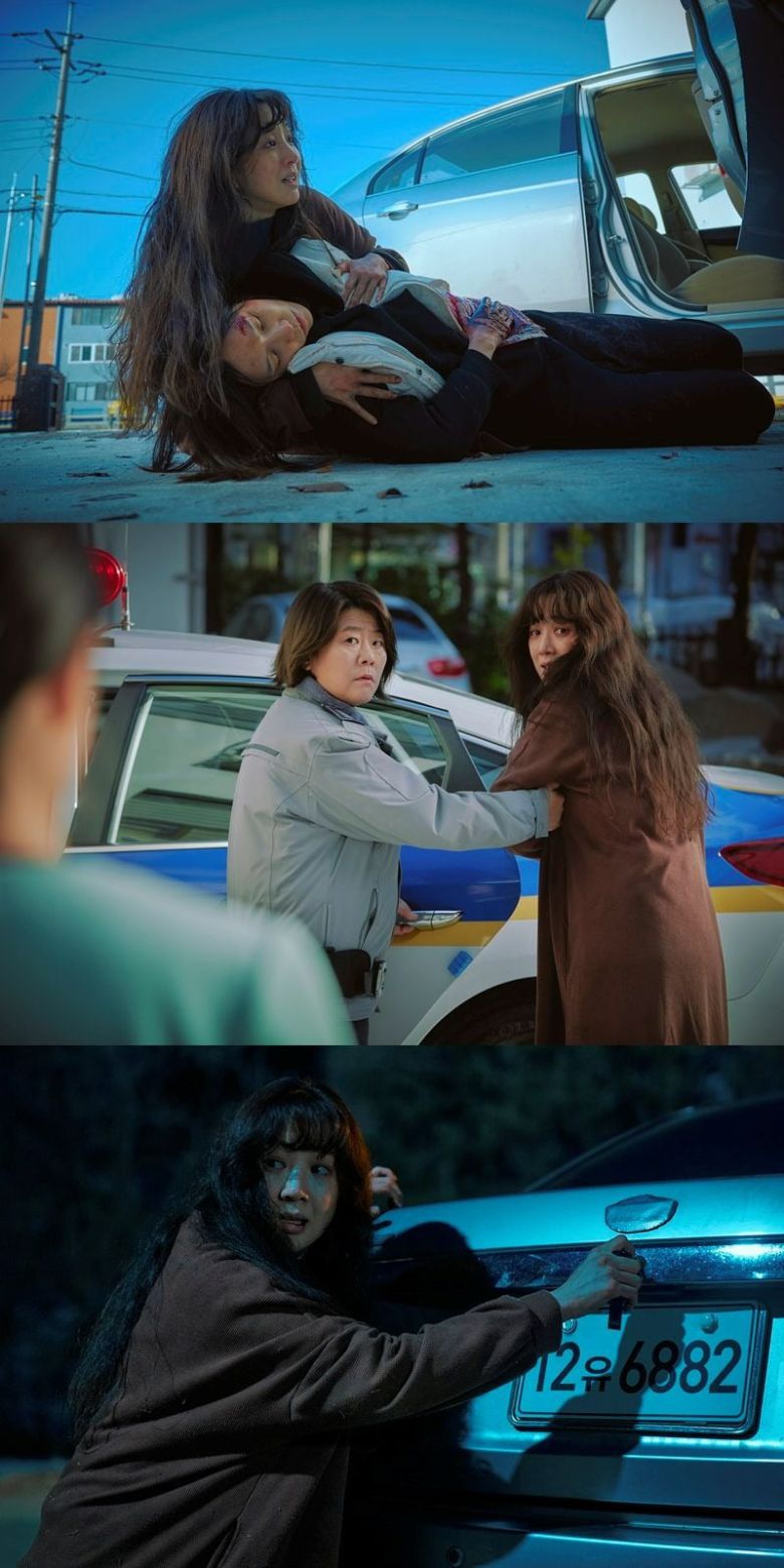 '하얀 차를 탄 여자' 스틸. / 사진제공=바이포엠스튜디오