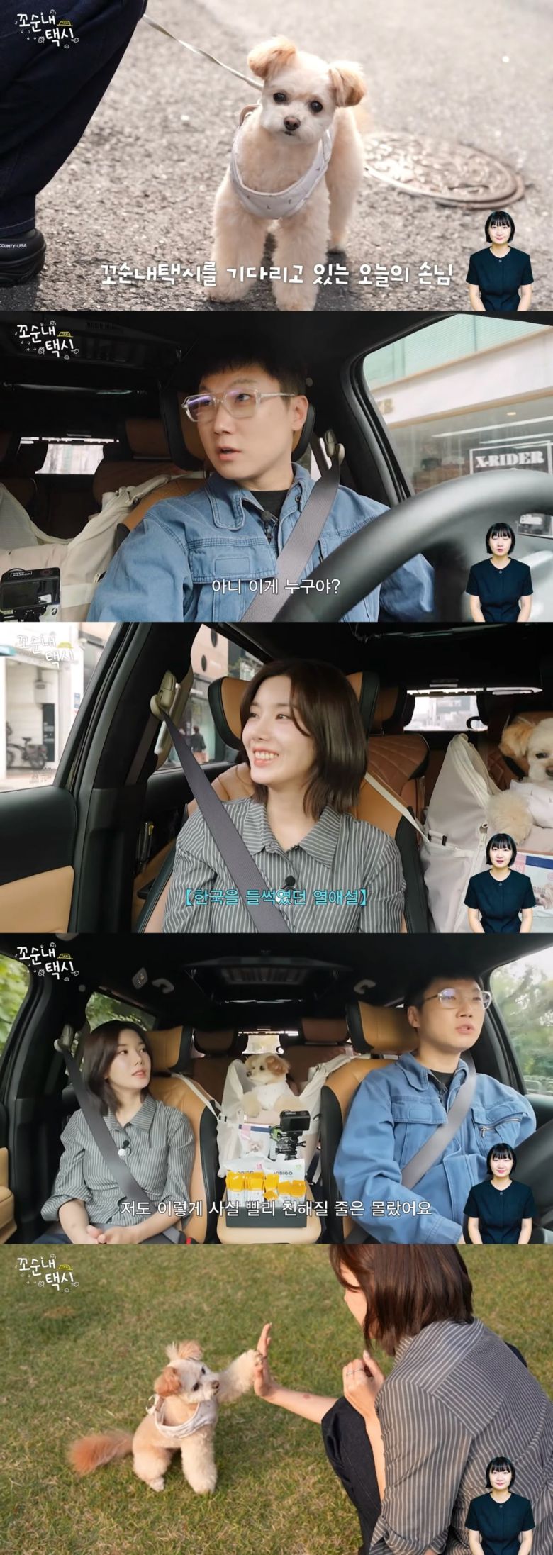 사진='꼬순내택시' 캡처