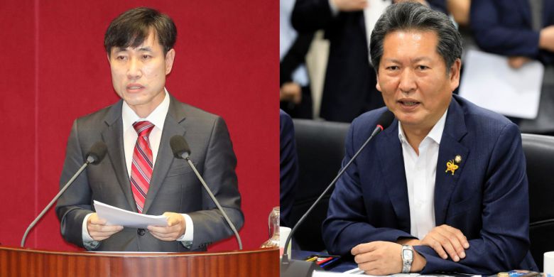 [서울=뉴시스]김선웅 기자 = 하태경 미래통합당 의원이 24일 오후 서울 여의도 국회에서 열린 본회의 교육·사회·문화에 관한 대정부질문을 하고 있다. 2020.07.24. mangusta@newsis.com