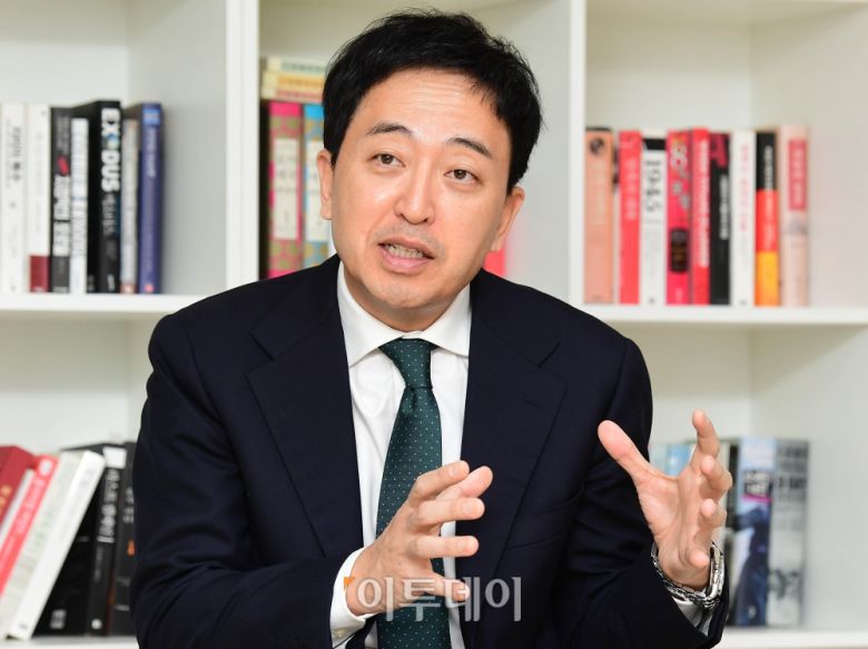 금태섭 무소속 서울시장 후보가 7일 서울 용산구 선거캠프에서 이투데이와 인터뷰하고 있다. 고이란 기자 photoeran@(이투데이DB)