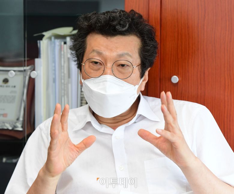 강영권 에디슨모터스 회장.  고이란 기자 photoeran@