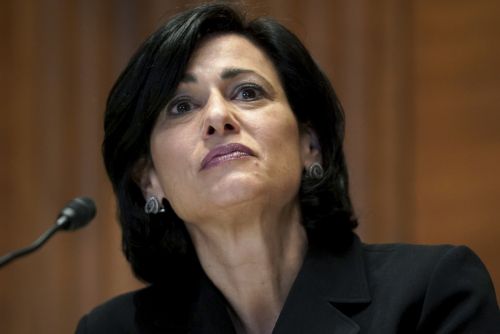 로셸 월런스키 미 질병통제예방센터(CDC) 소장이 5월 19일(현지시간) 상원 청문회에 참석해 말하고 있다. 워싱턴D.C./AP연합뉴스