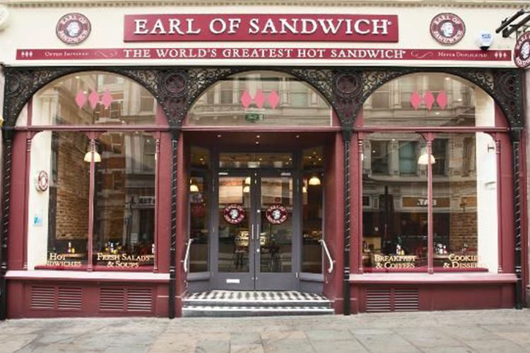 얼오브샌드위치 매장 이미지.