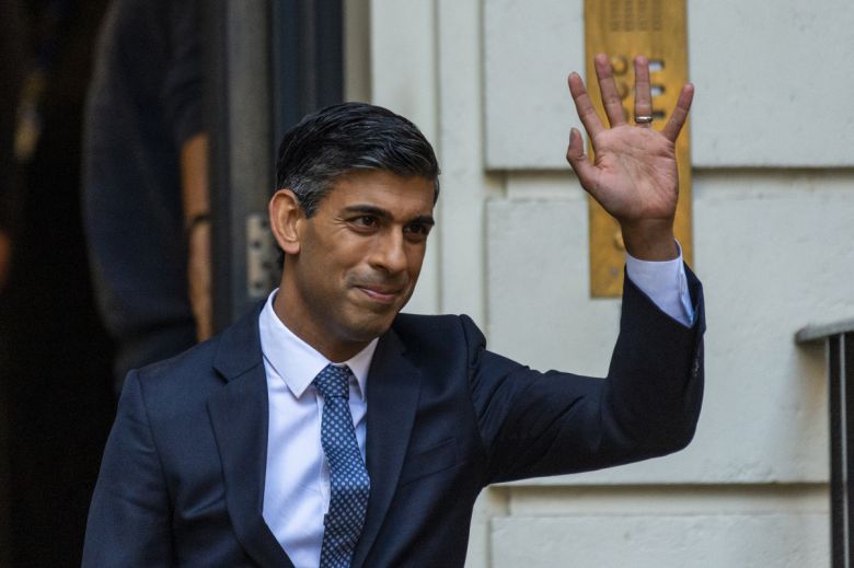 리시 수낵 영국 총리 내정자(AP뉴시스)