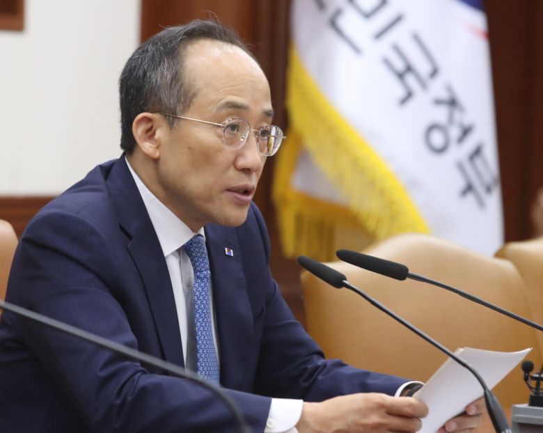 추경호 부총리 겸 기획재정부 장관. (뉴시스)