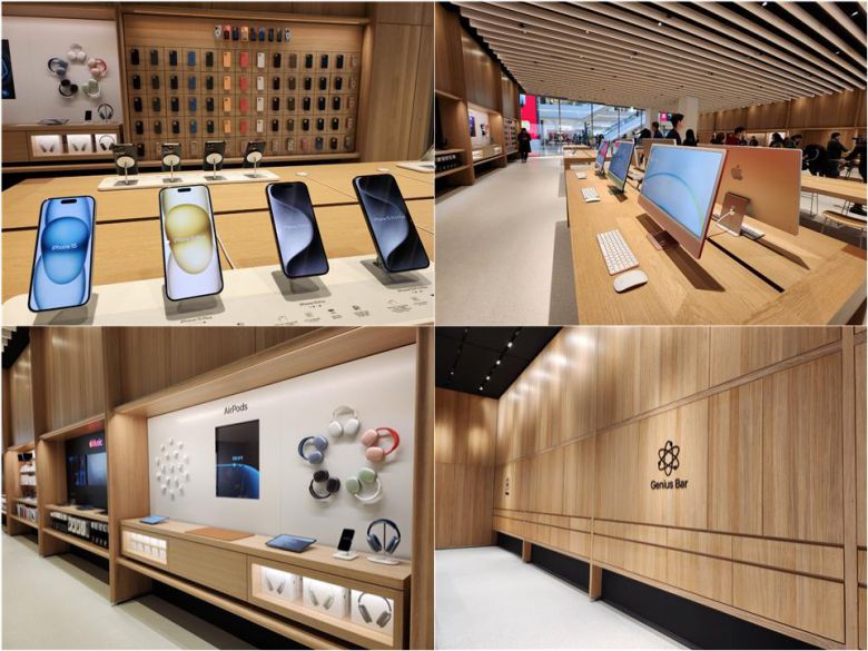 애플 하남 내부 모습. 유진의 기자 jinny0536@