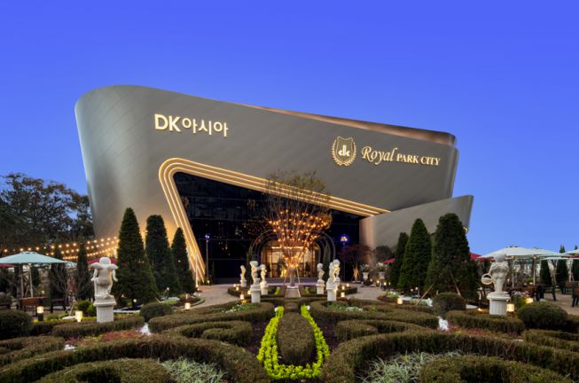 DK아시아 주택전시관 모습.