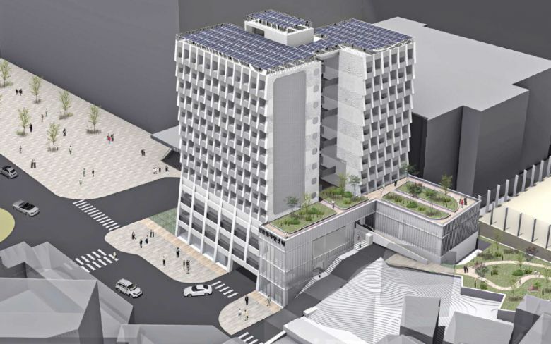 신촌동 주민센터 복합화사업 조감도.