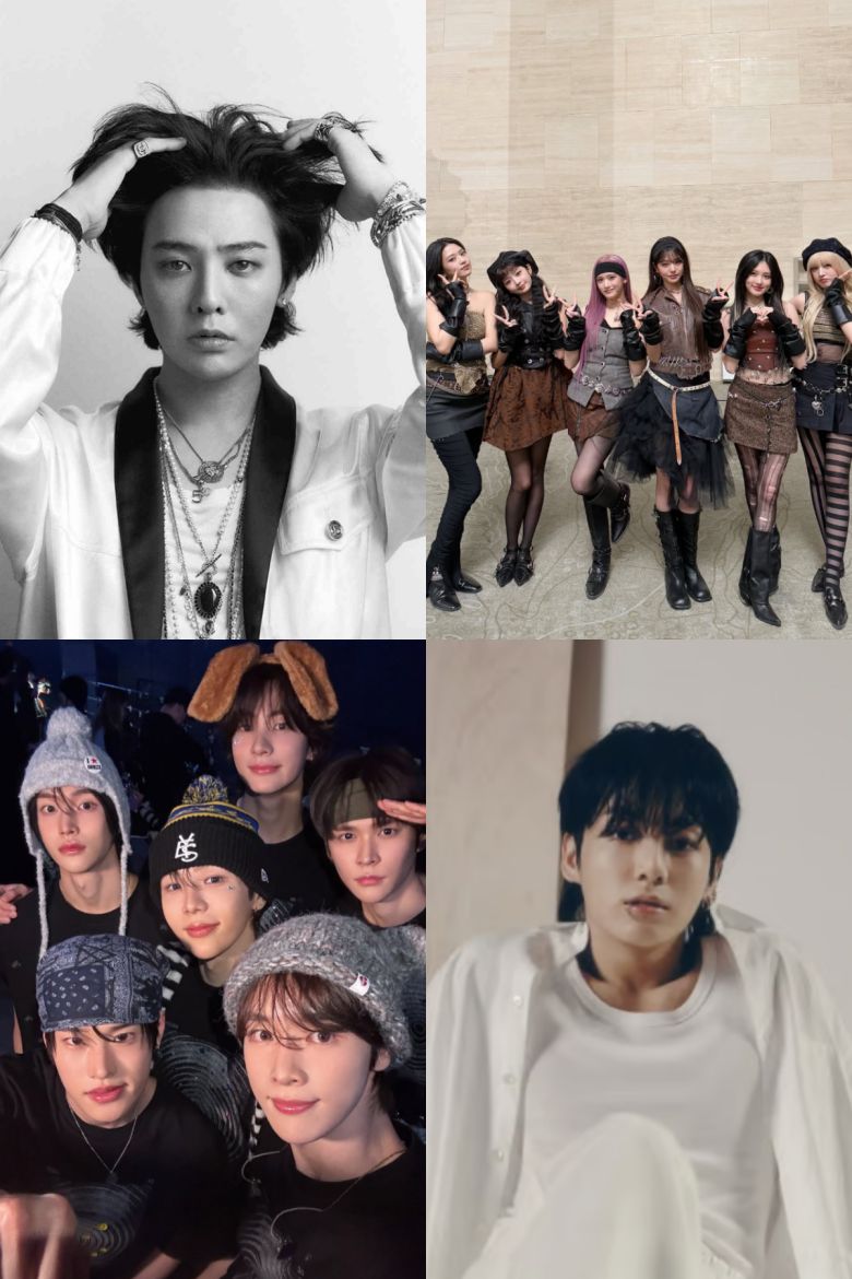 (출처=갤럭시코퍼레이션·빅히트뮤직 제공, 아이브·라이즈 공식 인스타그램 캡처)