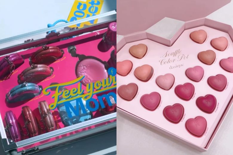 Z세대 사이 인기가 높은 뷰티 브랜드 퓌, 데이지크의 시딩 키트. (출처=퓌, 데이지크 인스타그램 캡처)