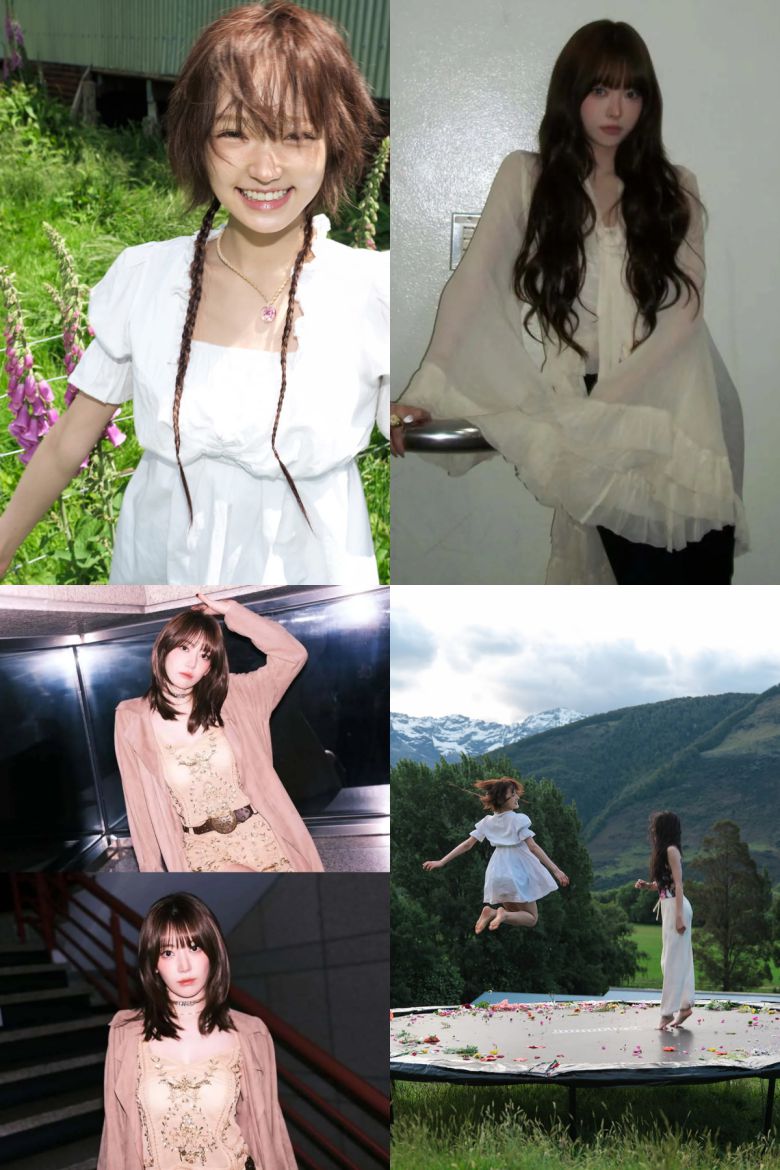 (출처=키키 공식 홈페이지, 홍은채, 사쿠라 인스타그램)