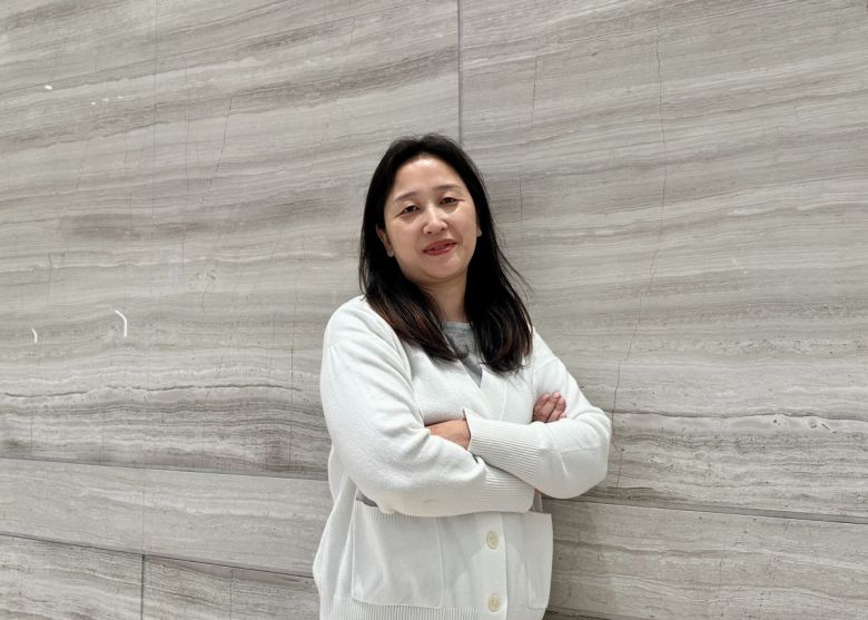 왕수봉 아주대 경영학과 교수 겸 대만 국립정치대학교 재무관리학과 객원교수가 18일(현지시간) 대만 타이베이에서 본지 인터뷰를 진행 중인 모습.