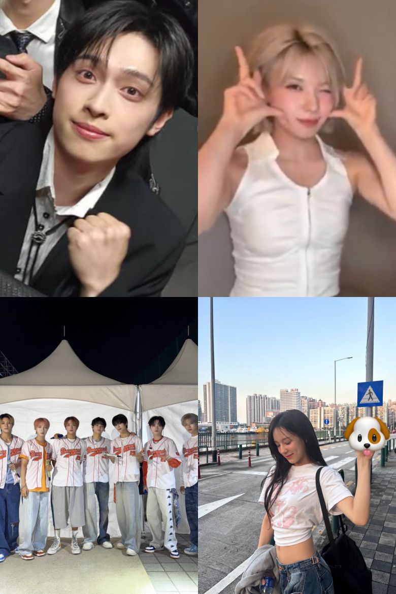 (출처=엑스디너리 히어로즈, 엔믹스, NCT 드림, 이즈나 공식 SNS 캡처)