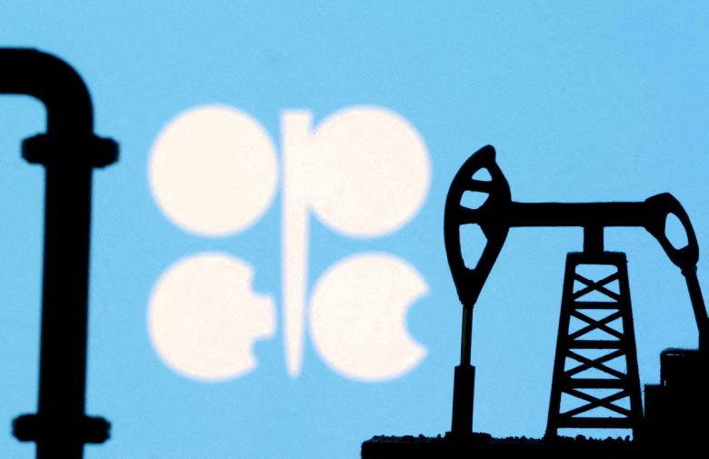 석유수출국기구(OPEC) 로고가 보인다. 로이터연합뉴스