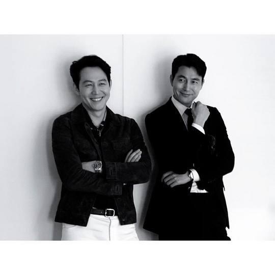 이정재와 정우성.