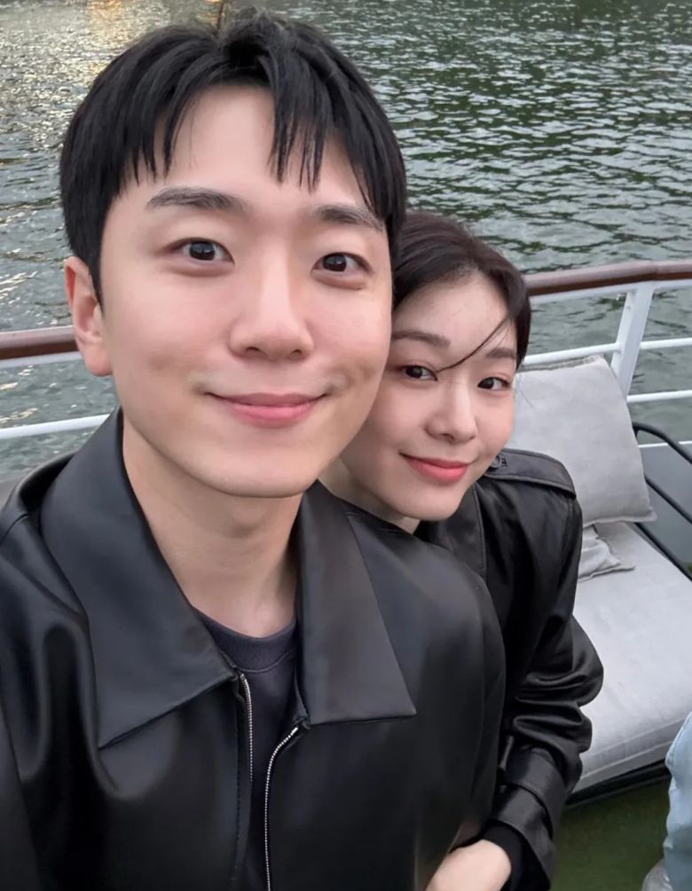 고우림(왼), 김연아 부부.