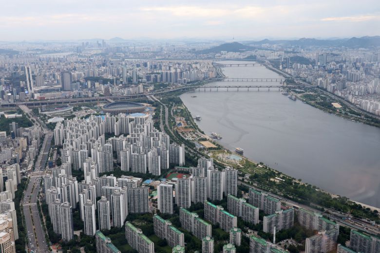 서울 아파트 전경