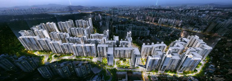 이수 극동 · 우성2,3단지 조감도