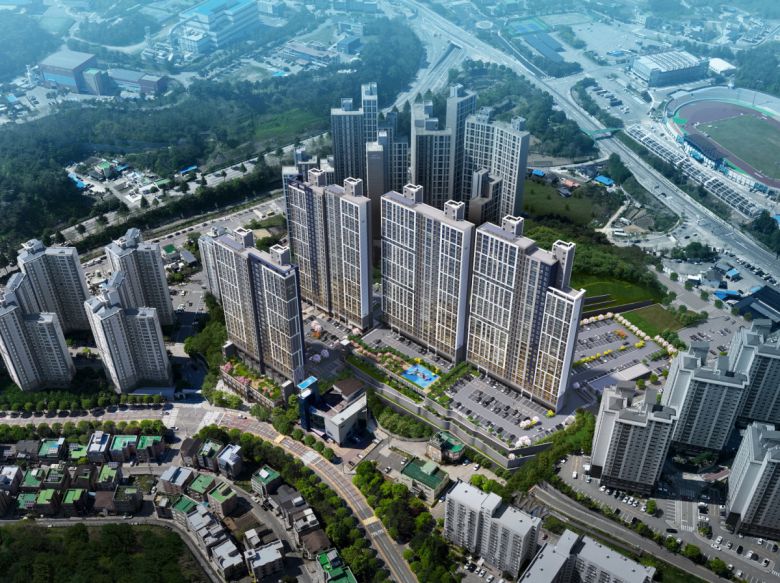 트리븐 삼척 조감도