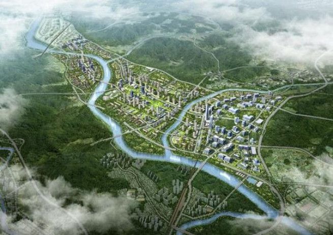 남양주왕숙 신도시 조감도.